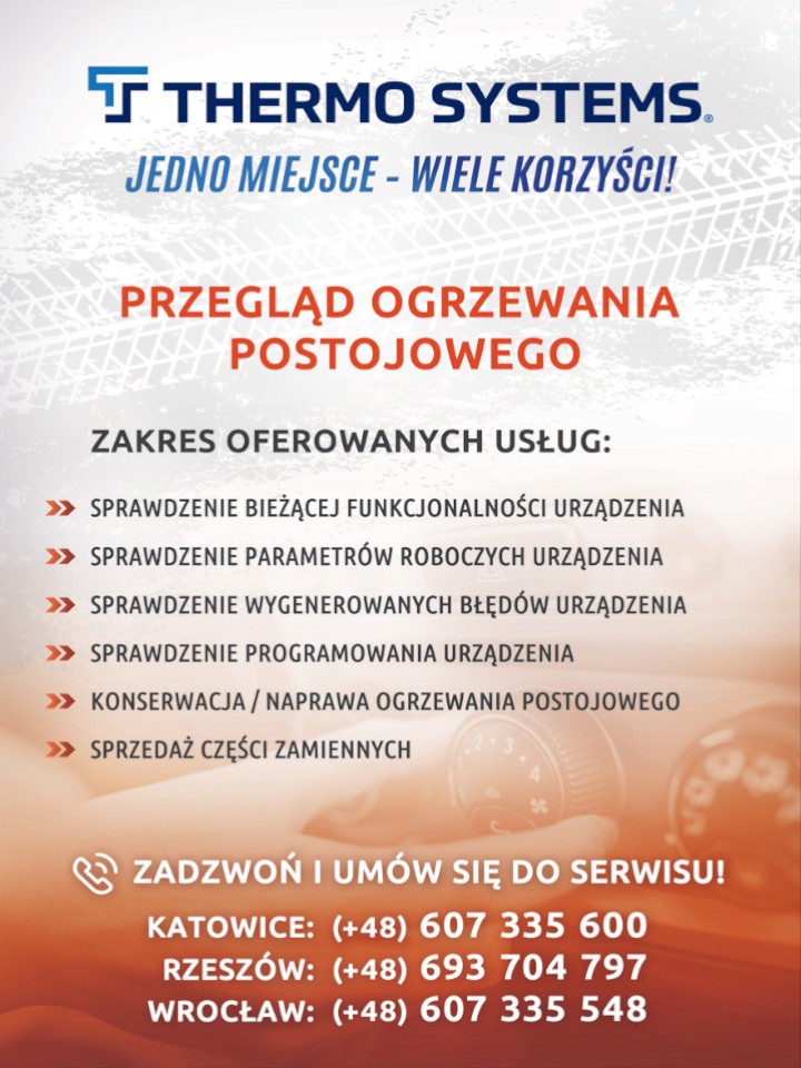 Przegląd ogrzewania postojowego